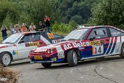 rallye deutschland 2012  f. flling / a. flling, mitsubishi starion vs. h. van der linde / m. neleman, opel manta 400