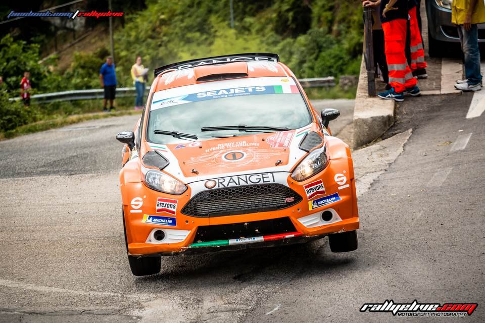 RALLY DI ROMA CAPITALE - SS4<br>#FIAERC<br>www.rallyelive.com