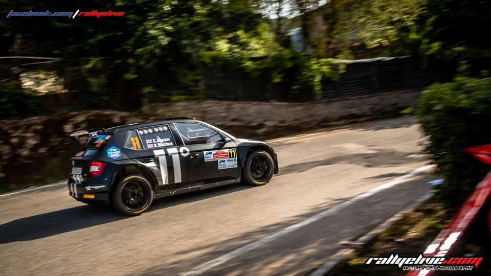 RALLY DI ROMA CAPITALE - SS5<br>#FIAERC<br>www.rallyelive.com