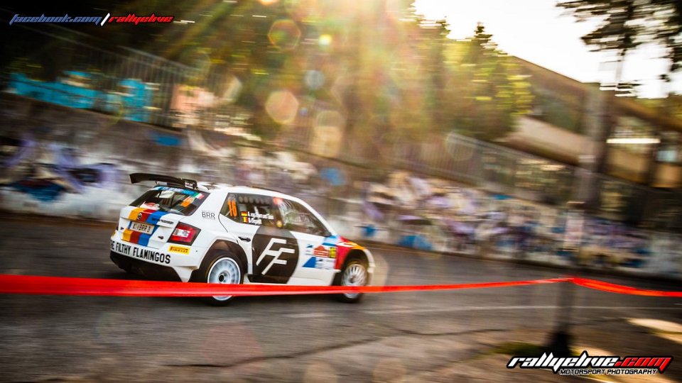 RALLY DI ROMA CAPITALE - SS5<br>#FIAERC<br>www.rallyelive.com