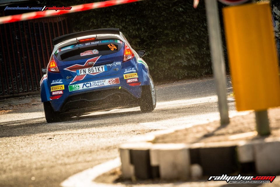 RALLY DI ROMA CAPITALE - SS5<br>#FIAERC<br>www.rallyelive.com