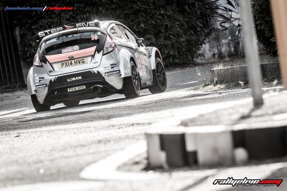 RALLY DI ROMA CAPITALE - SS5<br>#FIAERC<br>www.rallyelive.com