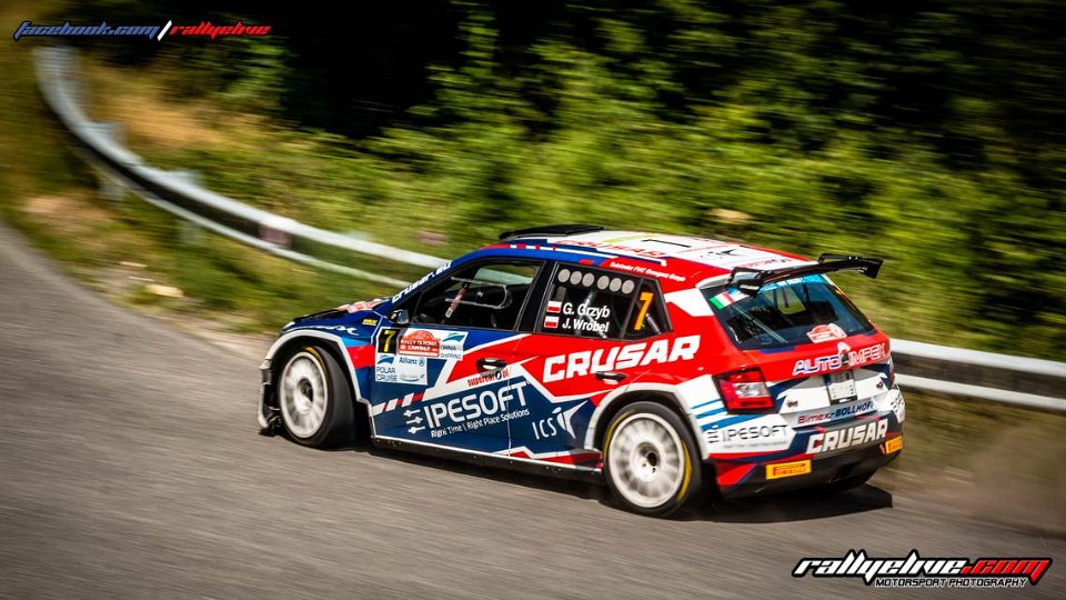 RALLY DI ROMA CAPITALE - SS10<br>#FIAERC<br>www.rallyelive.com