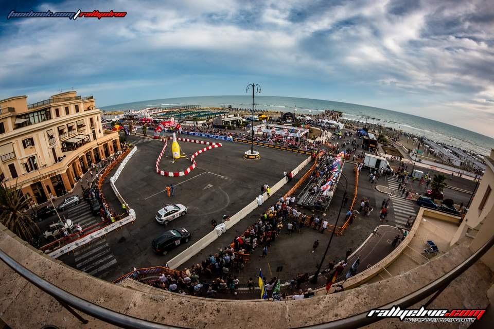 RALLY DI ROMA CAPITALE - SS15<br>#FIAERC<br>www.rallyelive.com