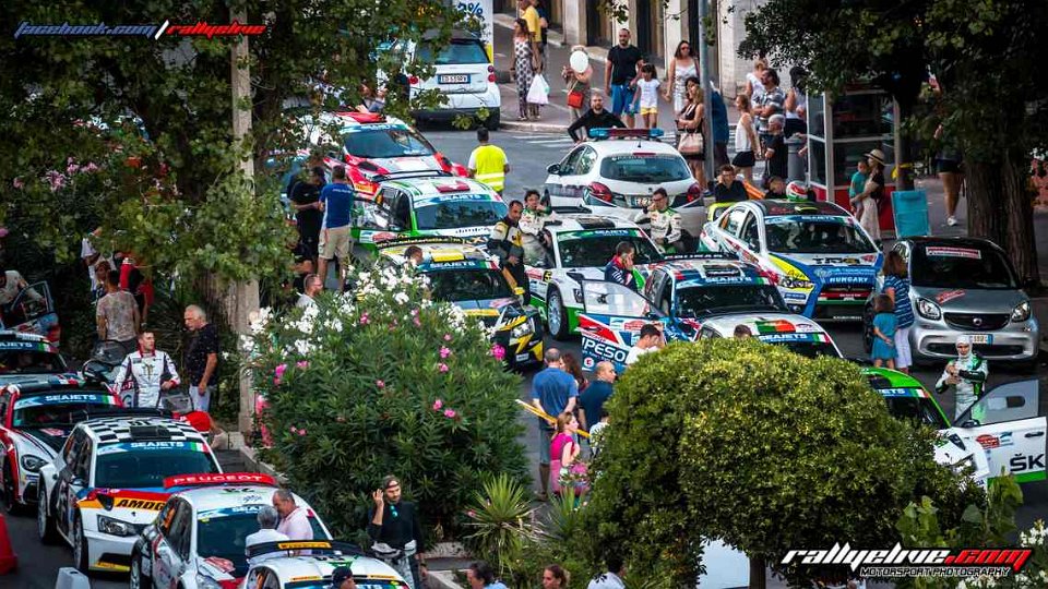 RALLY DI ROMA CAPITALE - SS15<br>#FIAERC<br>www.rallyelive.com